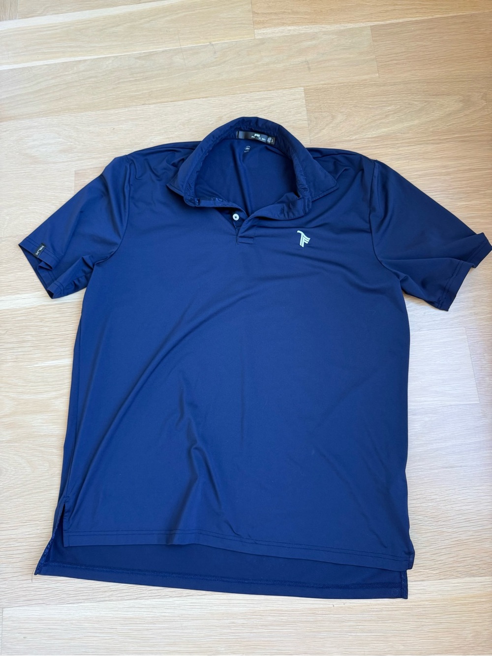 RLX Ralph Lauren Navy Tech Polo